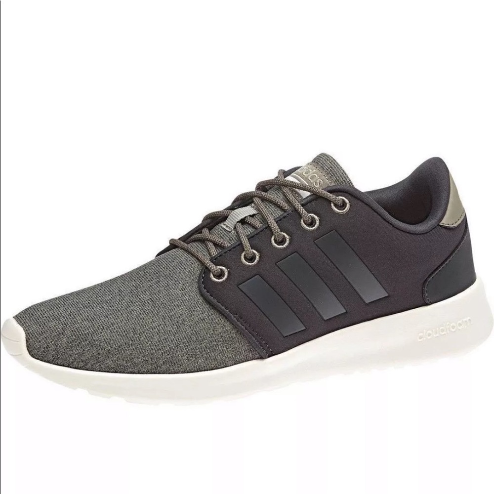 Women’s olive green 7.5 Adidas Cloudfoam QT Shoes
